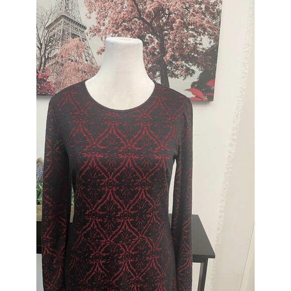 Kensie Women’s Pullover Dress Size S Long Sleeve Knee Length Round Neck - Picture 4 of 14